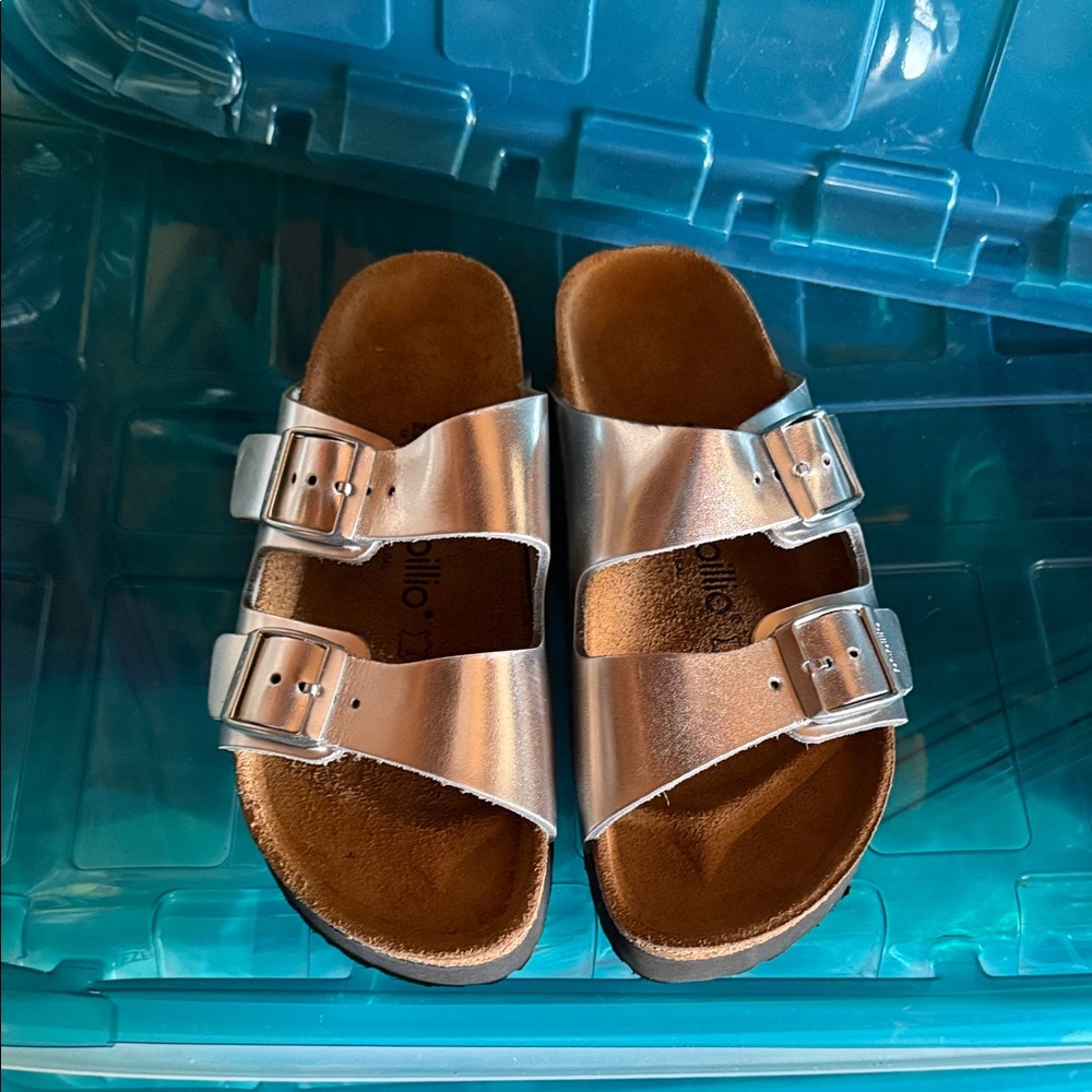 Papillio Kids Silver Sandals